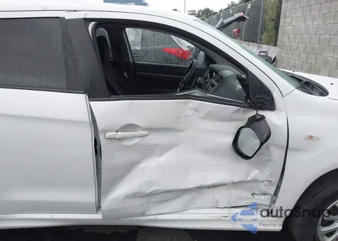 2012 Mitsubishi Outlander Sport Es from USA, damaged, VIN JA4AP3AU6CZ011534